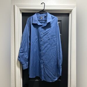 Van Heusen Blue Dress Shirt Classic Fit